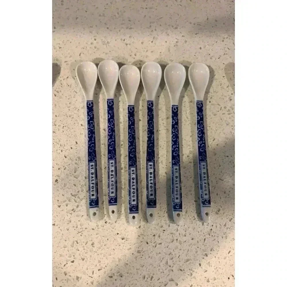 St. Dalflour‎ porcelain set of 23 spoons